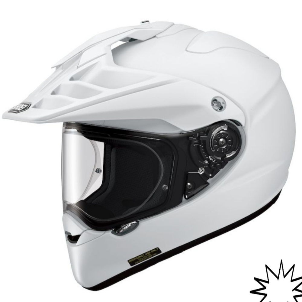 NWOT Shoei Hornet X2 Helmet 2XL White Solid